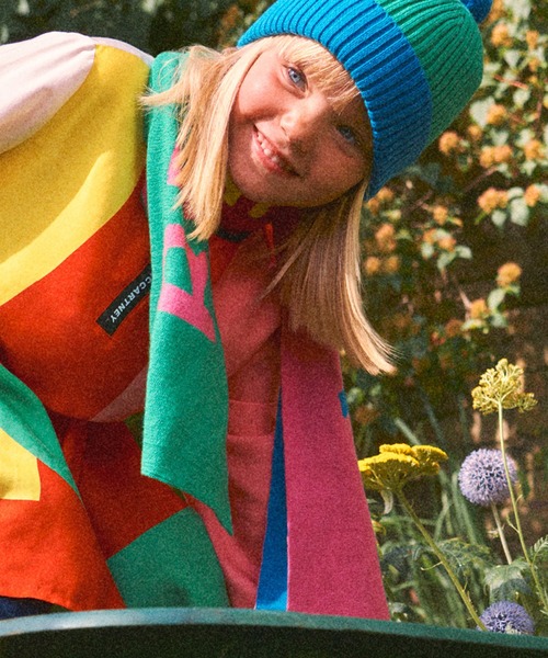 STELLA McCARTNEY(ステラマッカートニー)の「STELLA McCARTNEY (ステラマッカートニー) Kids & Junior ウールブレンドニット帽子(ニットキャップ/ビーニー・キッズ・カラフル・Ⅱ)」の9枚目の写真