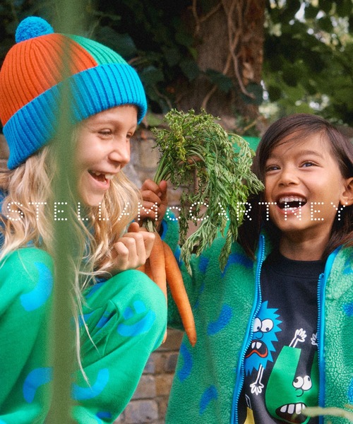 STELLA McCARTNEY(ステラマッカートニー)の「STELLA McCARTNEY (ステラマッカートニー) Kids & Junior ウールブレンドニット帽子(ニットキャップ/ビーニー・キッズ・カラフル・Ⅱ)」の8枚目の写真