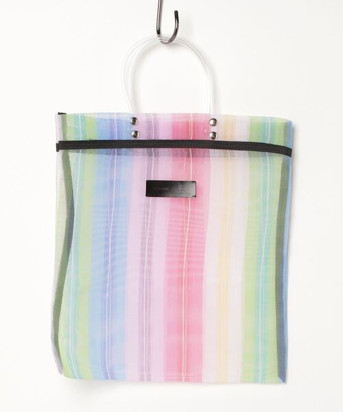 Moon Bird（ムーンバード）の「【Moon Bird/ムーンバード】MEXICAN MESH TOTE（トートバッグ・レディース・その他1/ブラック系その他/グリーン系その他・FREE）」の3枚目の写真