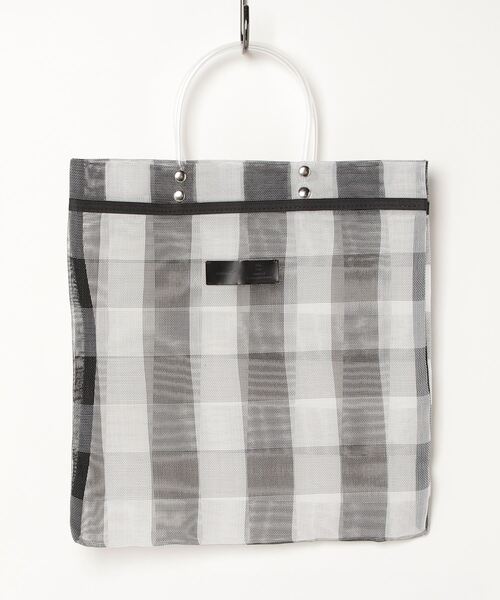 Moon Bird（ムーンバード）の「【Moon Bird/ムーンバード】MEXICAN MESH TOTE（トートバッグ・レディース・その他1/ブラック系その他/グリーン系その他・FREE）」の2枚目の写真