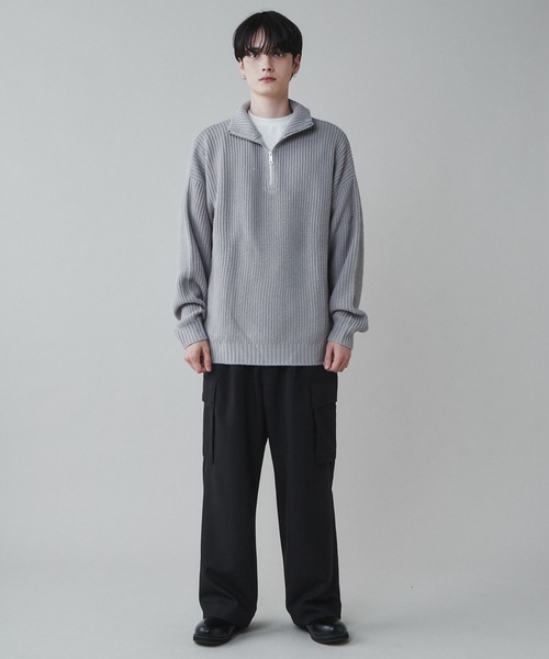 LUCY(ルーシー)の「LUCY/【セットアップ対応】トロミ ルーズカーゴスラックス(カーゴパンツ・メンズ・ブルー系その他/ブラック/ブラウン・MEDIUM/LARGE)」の22枚目の写真