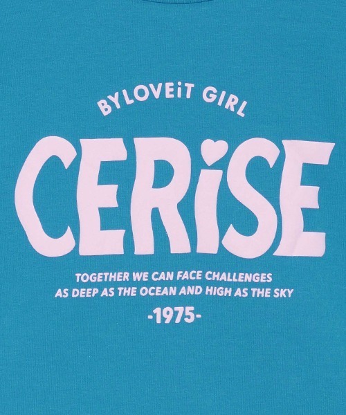 by LOVEiT（バイラビット）の「ウェーブロゴ長袖Ｔシャツ（Tシャツ/カットソー・キッズ・ピンク/ブルー/ブラック/オフホワイト・120cm/130cm/160cm/150cm/140cm）」の7枚目の写真