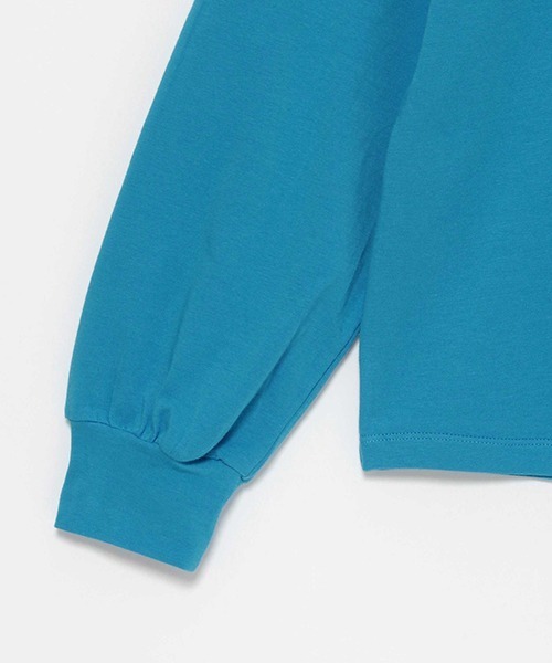 by LOVEiT（バイラビット）の「ウェーブロゴ長袖Ｔシャツ（Tシャツ/カットソー・キッズ・ピンク/ブルー/ブラック/オフホワイト・120cm/130cm/160cm/150cm/140cm）」の8枚目の写真