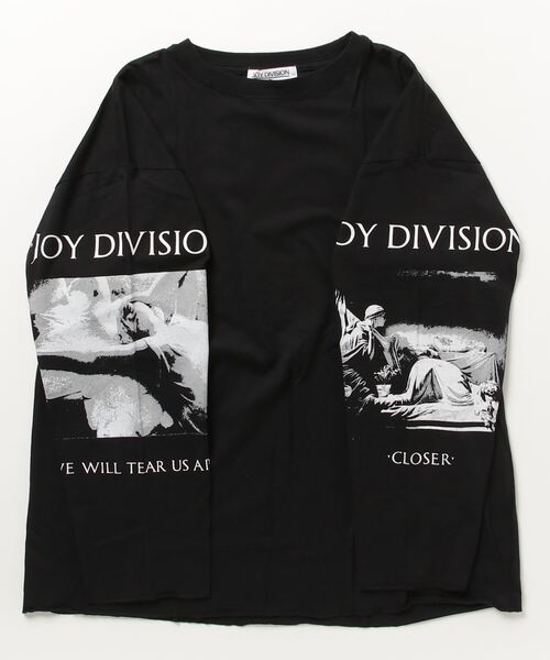 WEYEP（ウィエップ）の「WEYEP/JOY DIVISION Sleeve Rocktee（Tシャツ/カットソー・メンズ・ブラック/ホワイト・M/L）」の4枚目の写真