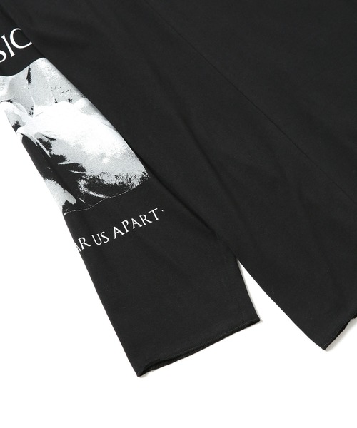 WEYEP（ウィエップ）の「WEYEP/JOY DIVISION Sleeve Rocktee（Tシャツ/カットソー・メンズ・ブラック/ホワイト・M/L）」の7枚目の写真