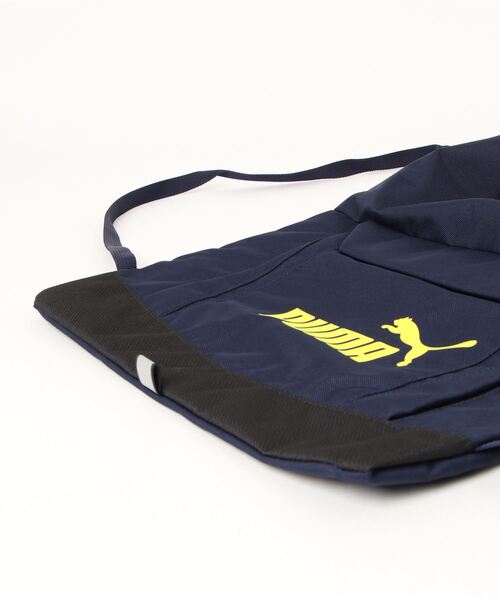 PUMA（プーマ）の「《PUMA》プーマ アクティブ ジムサック（エコバッグ/サブバッグ・メンズ・ブラック×ブルー/ネイビー/ブルー系その他/ブラック×シルバー/ブラック系その他/ブルー系その他2・フリー）」の8枚目の写真