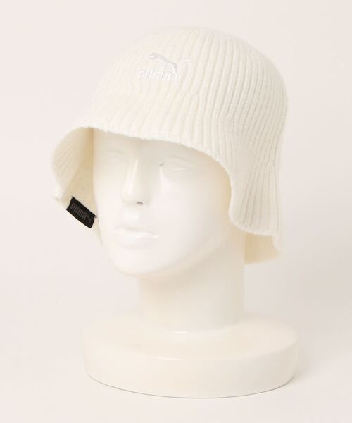 PUMA（プーマ）の「PUMA プーマ ユニセックス プライム ニット バケットハット（ハット・メンズ・ブラック/オフホワイト・SMALL/LARGE）」の10枚目の写真