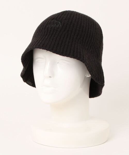 PUMA（プーマ）の「PUMA プーマ ユニセックス プライム ニット バケットハット（ハット・メンズ・ブラック/オフホワイト・SMALL/LARGE）」の11枚目の写真