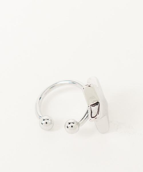 To b. by agnes b.(トゥービーバイアニエスベー)の「WV25 EAR CUFF ハート&スターセットイヤーカフ(イヤリング・レディース・シルバー系その他・FREE)」の3枚目の写真