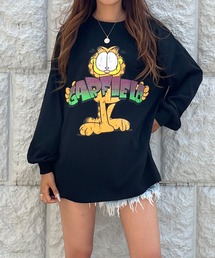 GARFIELDバックプリントロンT