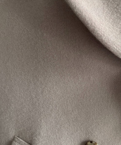 COLLAGE GALLARDAGALANTE(コラージュガリャルダガランテ)の「ロングコート(チェスターコート・レディース・グレイッシュベージュ/オリーブ/ブラック/ブラウン・FREE)」の22枚目の写真