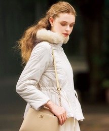 美品】Noela リバーシブルガウンコート