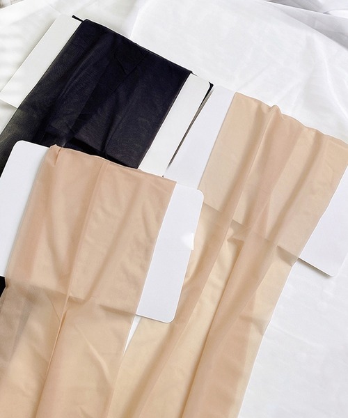 Jasmine Grandiflorum（ジャスミングランディフローラム）の「クリア肌感ストッキング（タイツ/ストッキング・レディース・ブラック/ベージュ/オフホワイト・FREE）」の13枚目の写真