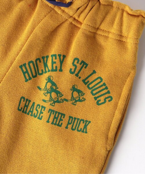 BREEZE（ブリーズ）の「【セットアップ可能】ヴィンテージカレッジパンツ（スウェットパンツ・キッズ・グレー/イエロー/ネイビー/チャコール/レインボー/キナリ・110/120/80/90/100/130/140）」の11枚目の写真