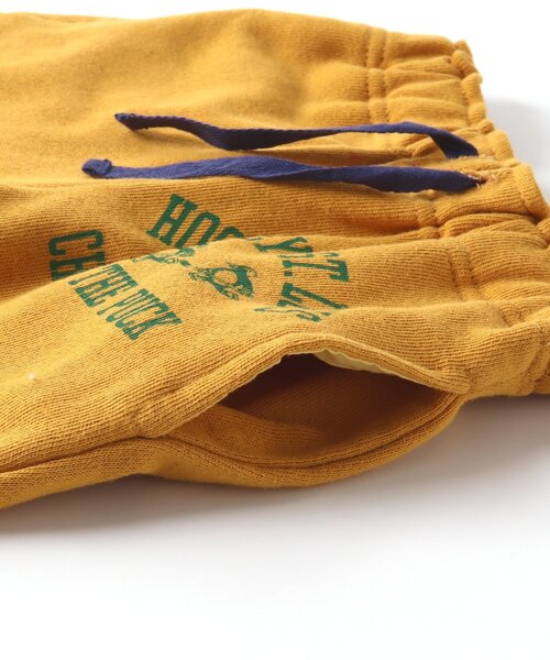 BREEZE（ブリーズ）の「【セットアップ可能】ヴィンテージカレッジパンツ（スウェットパンツ・キッズ・グレー/イエロー/ネイビー/チャコール/レインボー/キナリ・110/120/80/90/100/130/140）」の12枚目の写真