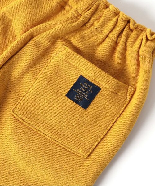 BREEZE（ブリーズ）の「【セットアップ可能】ヴィンテージカレッジパンツ（スウェットパンツ・キッズ・グレー/イエロー/ネイビー/チャコール/レインボー/キナリ・110/120/80/90/100/130/140）」の13枚目の写真