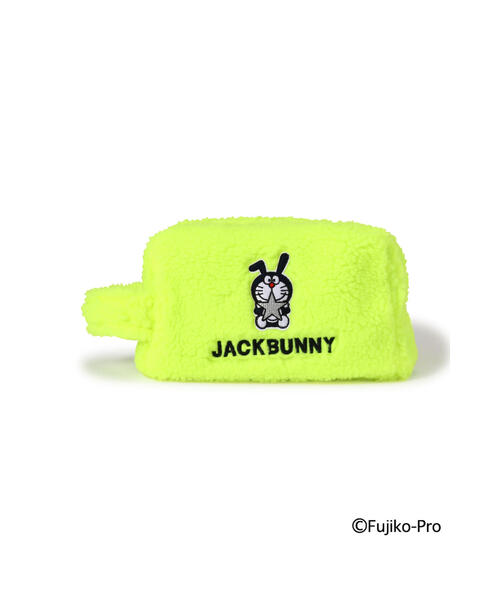 【ドラえもん Jack Bunny!!】ボア 二層ポーチ (UNISEX)