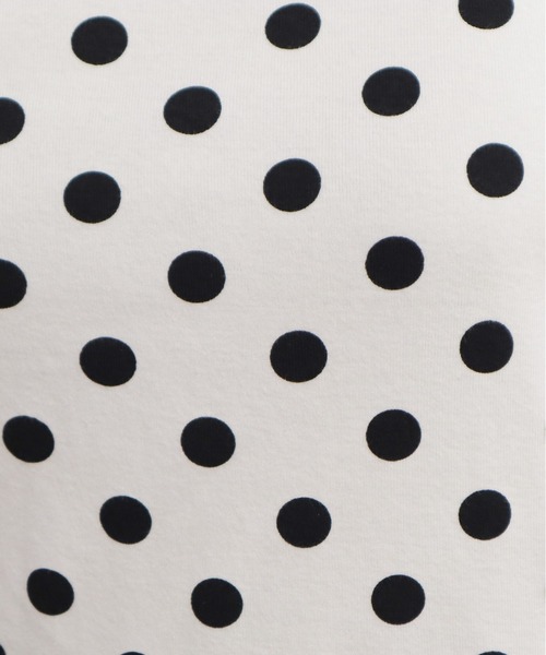 CHILD WOMAN(チャイルドウーマン)の「フライスドットプリント ハイネック長袖プルオーバー(Tシャツ/カットソー・レディース・キナリ/ブラック・FREE)」の11枚目の写真