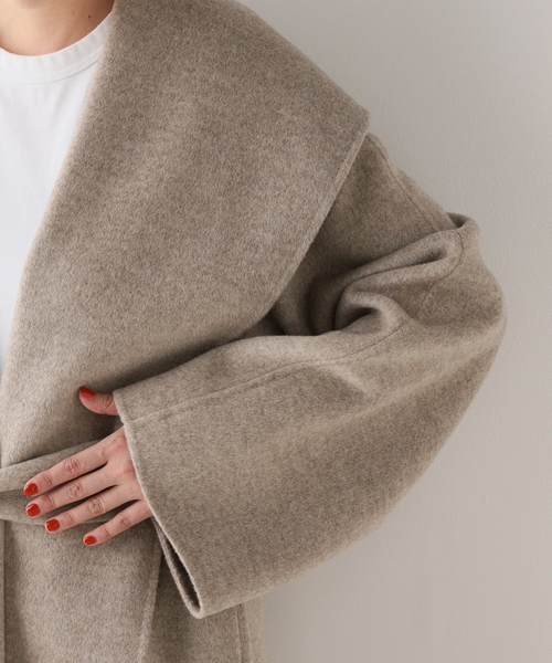 新品　【BULLY/ブリー】　LONG COAT ドゥーズィエムクラス BULLY/ブリー】DOUBLEFACE LONG コート（その他ブルゾン