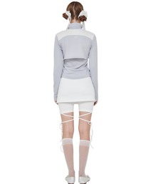 ★CRANK★FRILL SNAP SLEEVELESS_WHITE★正規品/韓国直送料込 CRANK】FRILL SNAP SLEEVELESS | OUR BRAND,CRANK | PRESSING