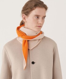 【新品】GALERIE VIE ウールカシミヤストール ベージュ¥26,400 セール】 GALERIE VIE カシミヤ ダブルフェイス ストール （マフラー