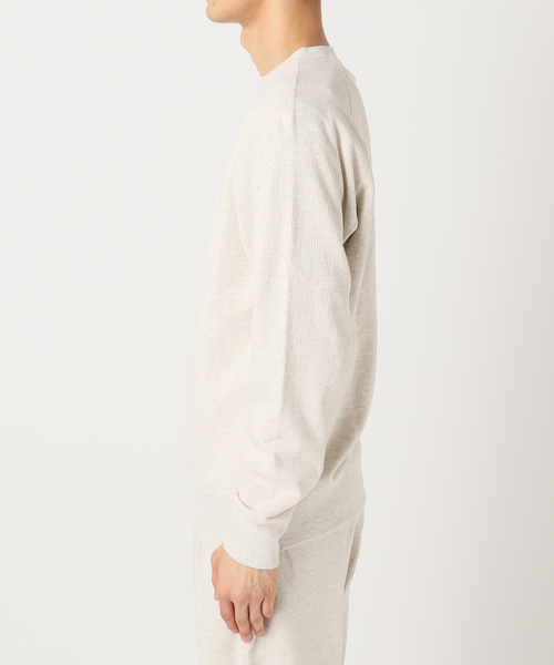 RIDING HIGH（ライディングハイ）の「【RIDING HIGH / ライディングハイ】BRAVO YARNS 裏毛クルースウェット（スウェット・メンズ・アイボリー・MEDIUM/LARGE）」の3枚目の写真