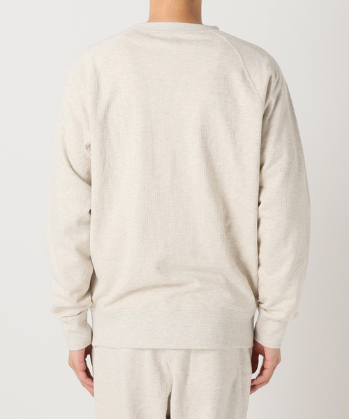 RIDING HIGH（ライディングハイ）の「【RIDING HIGH / ライディングハイ】BRAVO YARNS 裏毛クルースウェット（スウェット・メンズ・アイボリー・MEDIUM/LARGE）」の4枚目の写真