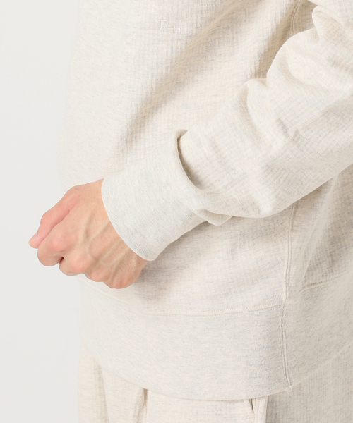 RIDING HIGH（ライディングハイ）の「【RIDING HIGH / ライディングハイ】BRAVO YARNS 裏毛クルースウェット（スウェット・メンズ・アイボリー・MEDIUM/LARGE）」の8枚目の写真