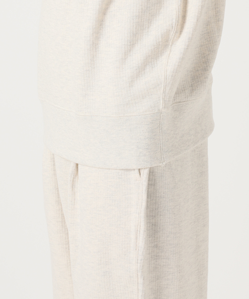 RIDING HIGH（ライディングハイ）の「【RIDING HIGH / ライディングハイ】BRAVO YARNS 裏毛クルースウェット（スウェット・メンズ・アイボリー・MEDIUM/LARGE）」の9枚目の写真