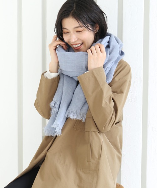 Filomo（フィローモ）の「[Filomo]ノーカラーコートロング撥水（ノーカラーコート・レディース・ブラック/キャメル・L/M）」の8枚目の写真