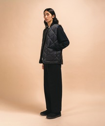 BIG QUILT BOMBER GILET MENS / ビッグ キルト ボンバー ジレ メンズ