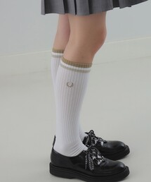 FRED PERRY × Ray BEAMS / 別注 Tipped High Socks