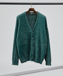 【AH ABAHOUSE】シャギー ニット カーディガン【ユニセックス】