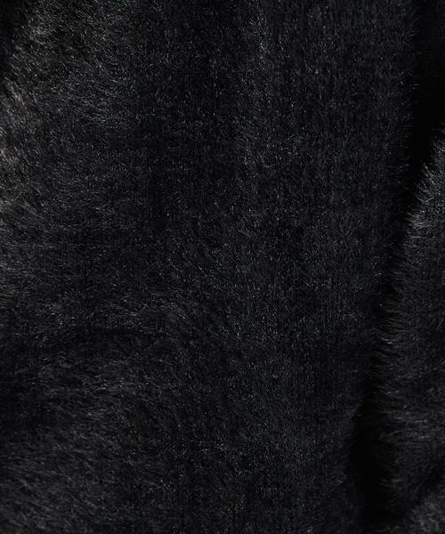 AH ABAHOUSE（エーエイチアバハウス）の「【AH ABAHOUSE】シャギー ニット カーディガン【ユニセックス】（カーディガン/ボレロ・メンズ・グリーン/ブラック/グレー・48/46）」の12枚目の写真