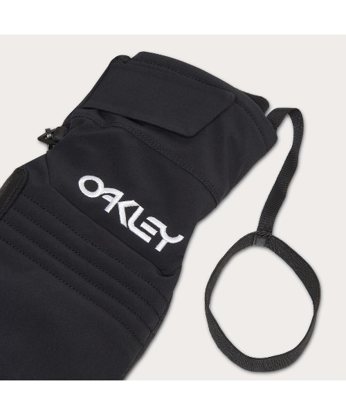 OAKLEY(オークリー)の「オークリー OAKLEY B1B MITTENS /手袋・ミトングローブ/SNOWスノーグローブ/スノーボード・スキー/OAKLEY(手袋・メンズ・ブラック・S/M/L)」の2枚目の写真