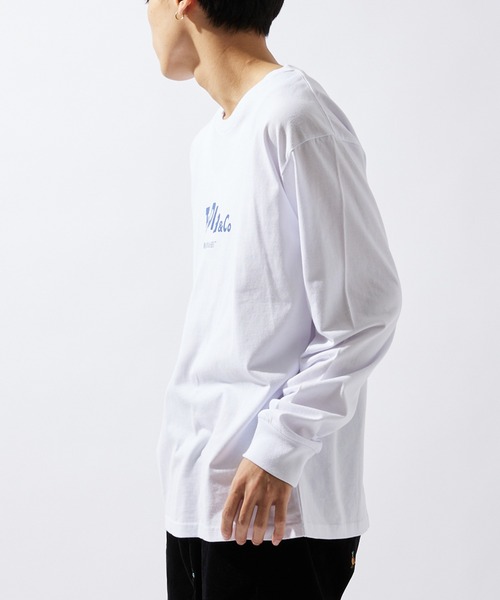 JOURNAL STANDARD relume(ジャーナルスタンダード レリューム)の「【ZOZO限定】TENPLA&Co L/S 2(Tシャツ/カットソー・メンズ・ホワイト×レッド/ホワイト×ブルー/ブラック×ブルー/ブラック系その他/ホワイト×グリーン/ホワイト×ネイビー/ブラック×イエロー/ブラック×ピンク・S/M/L/XL/XS/XXL)」の12枚目の写真