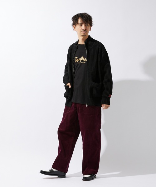 JOURNAL STANDARD relume(ジャーナルスタンダード レリューム)の「【ZOZO限定】TENPLA&Co L/S 2(Tシャツ/カットソー・メンズ・ホワイト×レッド/ホワイト×ブルー/ブラック×ブルー/ブラック系その他/ホワイト×グリーン/ホワイト×ネイビー/ブラック×イエロー/ブラック×ピンク・S/M/L/XL/XS/XXL)」の21枚目の写真