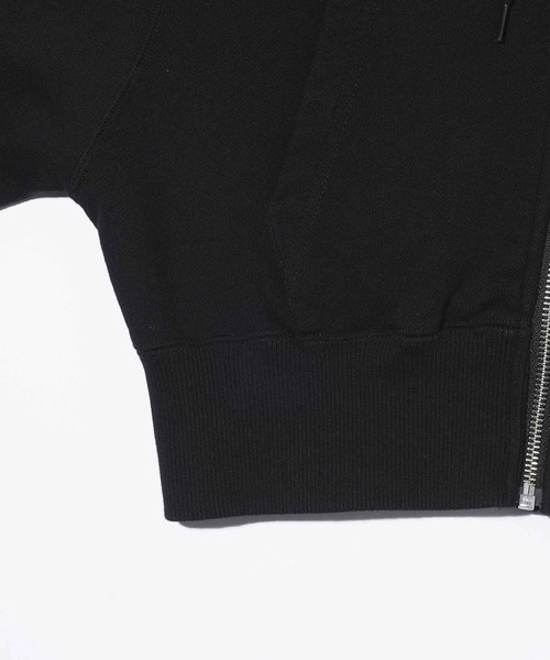 X-girl(エックスガール)の「FACE COMPACT ZIP UP HOODIE(パーカー・レディース・ブラック/オリーブ/アッシュ・S/M)」の8枚目の写真