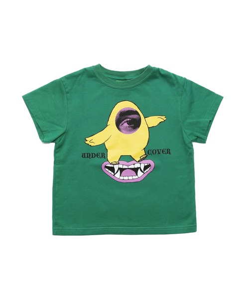 UNDERCOVER（アンダーカバー）の「UC1D5801（Tシャツ/カットソー・キッズ・ブルー系その他/オフホワイト/グリーン・100/120/110/90）」の2枚目の写真