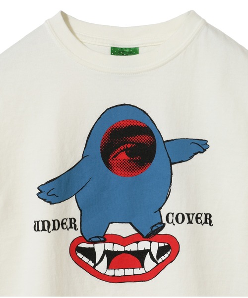 UNDERCOVER（アンダーカバー）の「UC1D5801（Tシャツ/カットソー・キッズ・ブルー系その他/オフホワイト/グリーン・100/120/110/90）」の5枚目の写真