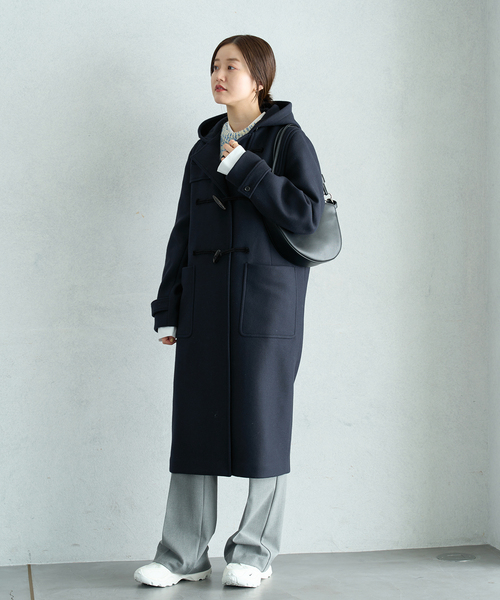 IENA（イエナ）の「ダッフルコート（ダッフルコート・レディース・キャメル/ネイビー・36/38）」の15枚目の写真