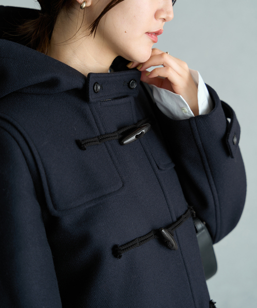 IENA（イエナ）の「ダッフルコート（ダッフルコート・レディース・キャメル/ネイビー・36/38）」の19枚目の写真