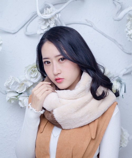 nii）バイカラー 2重巻 スヌード（ネックウォーマー/スヌード）｜PARKS