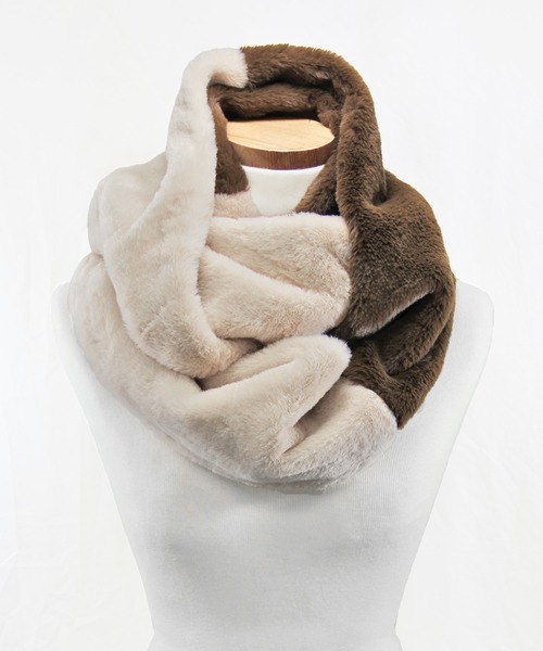 nii）バイカラー 2重巻 スヌード（ネックウォーマー/スヌード）｜PARKS