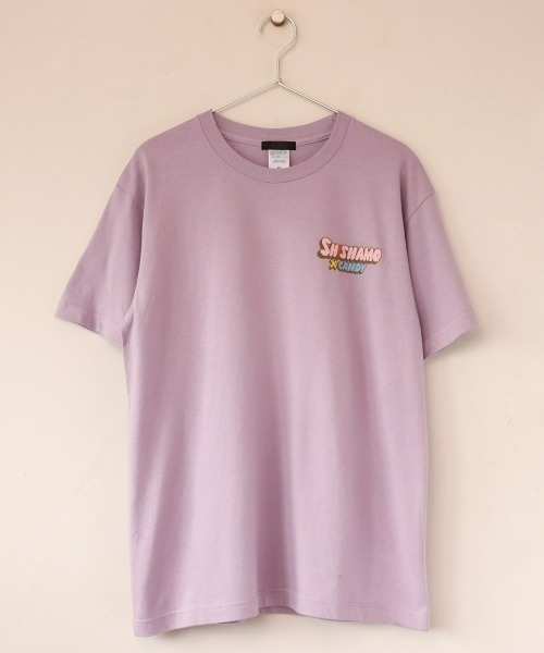 SHISHAMO ロンＴ キャンディストリッパー SHISHAMOとのコラボTシャツのリリースが決定！ / CANDY STRIPPER
