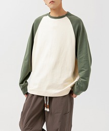 aimoha outdoor ユニセックス　ラグランロングスリーブTシャツ
