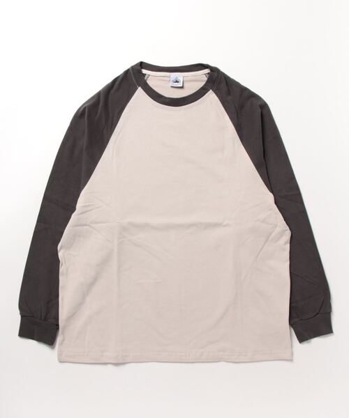 aimoha（アイモハ）の「aimoha outdoor ユニセックス　ラグランロングスリーブTシャツ（Tシャツ/カットソー・レディース・オレンジ/ブラック/カーキ/グレー・MEDIUM/LARGE/X-LARGE）」の19枚目の写真
