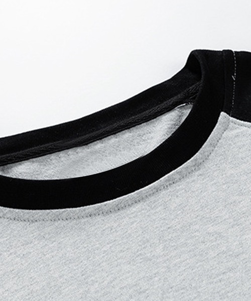 aimoha（アイモハ）の「aimoha outdoor ユニセックス　ラグランロングスリーブTシャツ（Tシャツ/カットソー・レディース・オレンジ/ブラック/カーキ/グレー・MEDIUM/LARGE/X-LARGE）」の13枚目の写真
