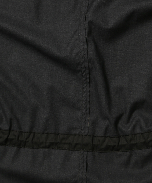 BEAMS(ビームス)の「VAPORIZE / フェイクレザー モッズコート(モッズコート・メンズ・ブラック/ホワイト・LARGE/MEDIUM)」の13枚目の写真