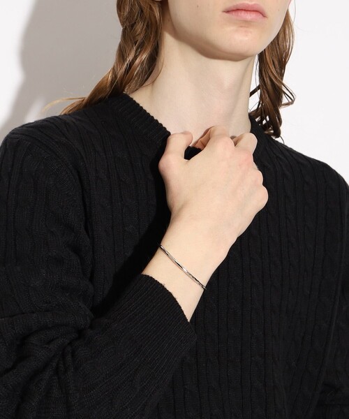 tk.TAKEO KIKUCHI（ティーケータケオキクチ）の「◆日本製アソートバングル（ブレスレット・メンズ・シルバー系/シルバー系1/シルバー・00）」の11枚目の写真